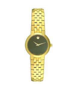 Movado Women's Faceto Goldtone Watch