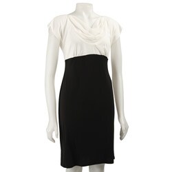 Tiana B. Women's Cowl-neck Jersey Dress
