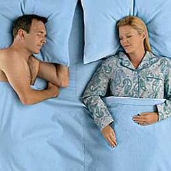 Blue 'Split the Sheets' King-size Sheet Set