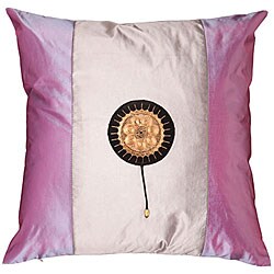 Cream/ Lavender Decorative Cushion Cover
