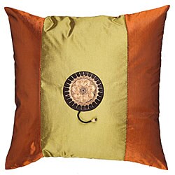Olive/ Tangerine Decorative Cushion Cover