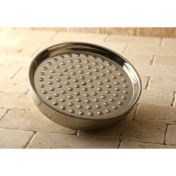 Victorian Satin Nickel 10-inch Raindrop Showerhead