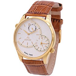 August Steiner Dual Time Men's Quartz Watch