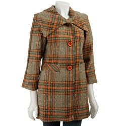 Hot Kiss Women's Plaid Jacket