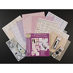 Busy Scrapper's Wedding 12x12 Scrapbook Kit