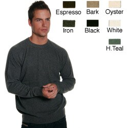 Oggi Moda Men's Cashmere Crewneck Sweater