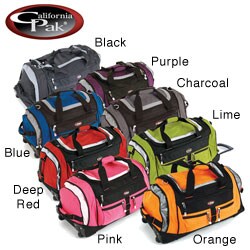 CalPak Terminator Solid 26 Inch Rolling Duffel Bag