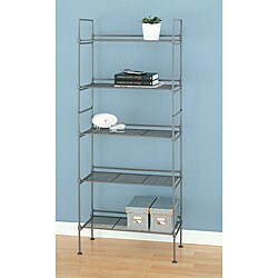 Metal 5-tier Mesh Storage Shelf