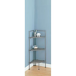 Corner 3-tier Mesh Shelf