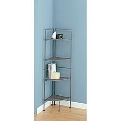 Corner 4-tier Mesh Shelf