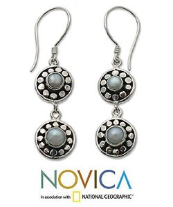 Sterling Silver 'Sunny Days' Earrings (Indonesia)