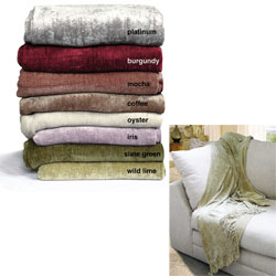 Illumina Chenille Throw Blanket