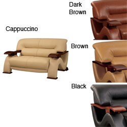 Dolcetto Leather Loveseat