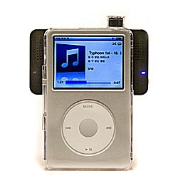 Portable Swing Speaker and Protective Case for iPod
