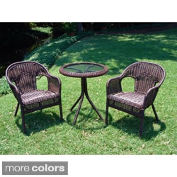 Outdoor Resin/ Steel Bistro Set