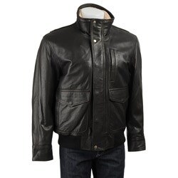 Marc New York Men's 'Raider' Leather Bomber Jacket