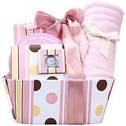 Baby Girl Keepsake Gift Basket