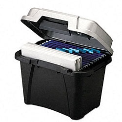 Roughneck Portable File Box with Extra Capacity
