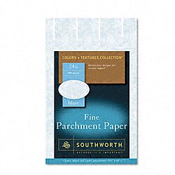 Colors+Textures Blue Parchment Paper (Case of 500 Sheets)
