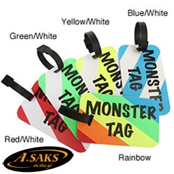 A. Saks Monster Tags (Pack of 4)