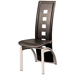 Black Tuxedo Dining Chairs (Set of 4)