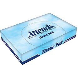 Attends TissuePak Bedside Tissues (Case of 8,000)