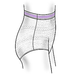 Attends Securely Yours Purpleband Stretch Briefs (Case of 100)