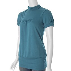 Self Esteem Junior's Mock Neck Tunic Top