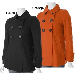 Ci Sono by Adi Junior's Double-breasted Wool Jacket