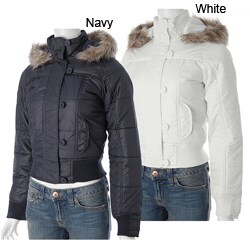 Ci Sono by Adi Junior's Quilted Jacket with Hood