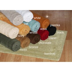 Cotton Reversible Bath Rug (18 x 25)