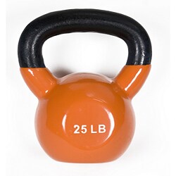 J Fit Premium 25-pound Vinyl Kettlebell