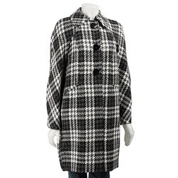 Focus 2000 Women's Grey Plaid Jacket