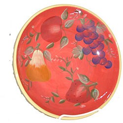 Sandy's Orchard Hand-painted Serving Bowl