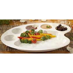 American Atelier 'You're Invited' Chip and Dip Serving Dish