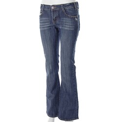 Smash Junior's Vintage Distressed Flair Jeans