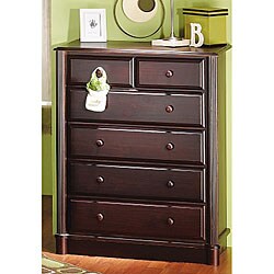 Espresso Finish 6-drawer Dresser