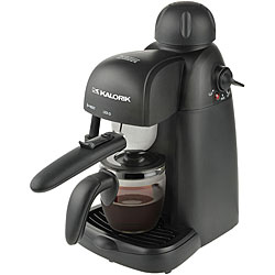 Kalorik Black 4-cup Espresso Maker