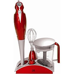 Kalorik Red/ Silver Combi Mixer with Stand