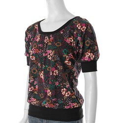 Belle du Jour Scoop Neck Banded Bottom Tunic