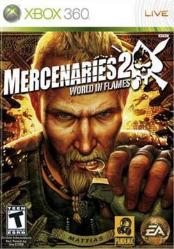 XBox 360 - Mercenaries 2 World Flames (Pre-Played)