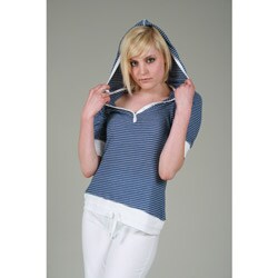 Yogacara Women's Striped Hooded Top