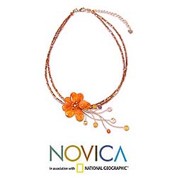 Carnelian 'Early Morning' Choker (Thailand)