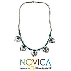 'Lotus Song' Necklace (Indonesia)