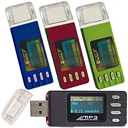 Aim Mini MP3 Player 2GB with FM Tuner and LCD Display