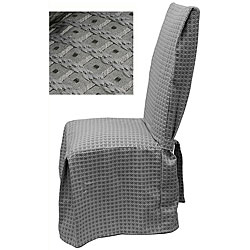 Dining Chair Basket Grey Cover (Set of 2)