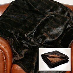 Mink Faux Fur 58x60 Throw