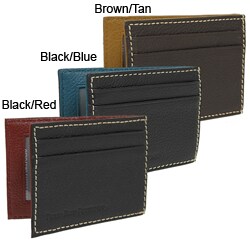 perry ellis money clip wallet