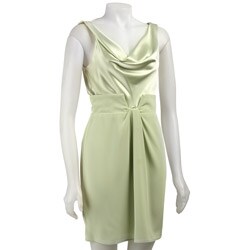 ABS by Allen Schwartz Women's Draped Neck Dress