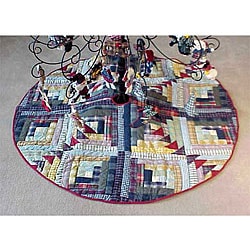 Diamond Log Cabin Tree Skirt :: E-STORE SPECIALS :: SEWCO Sewing